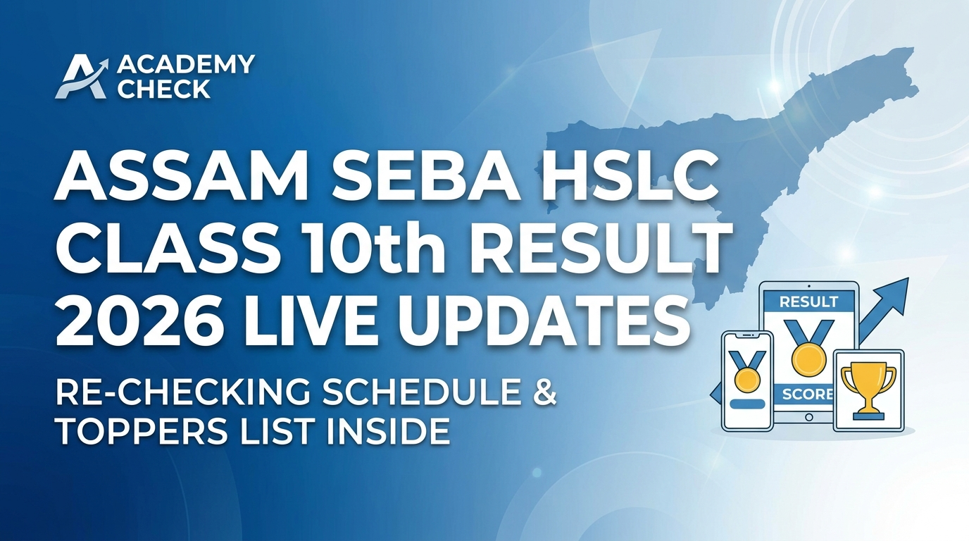 Resultassam.nic.in, Assam SEBA HSLC Class 10th Result 2026 LIVE: Know Re-checking Schedule